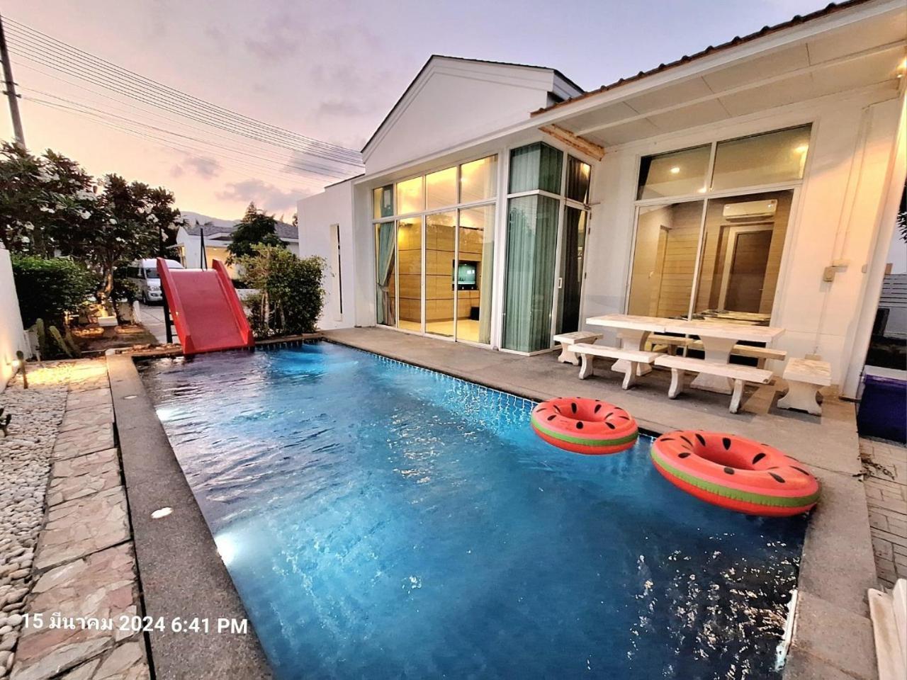 Beachtown Cha-Am Private Poolvilla From Beach 2Km 外观 照片