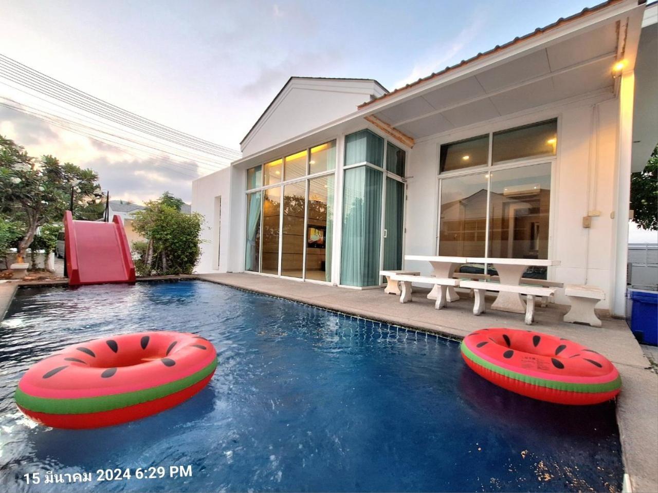 Beachtown Cha-Am Private Poolvilla From Beach 2Km 外观 照片
