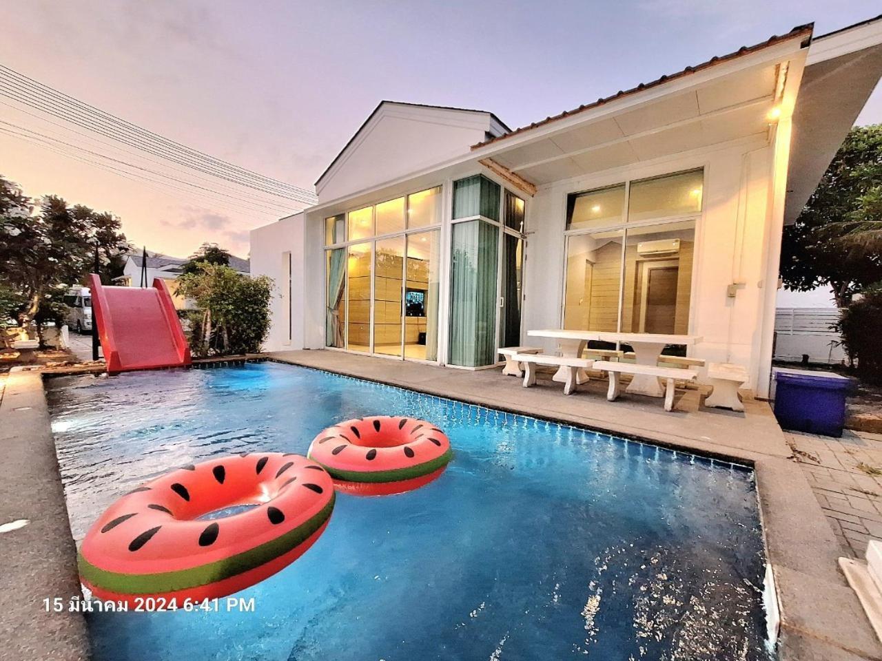 Beachtown Cha-Am Private Poolvilla From Beach 2Km 外观 照片