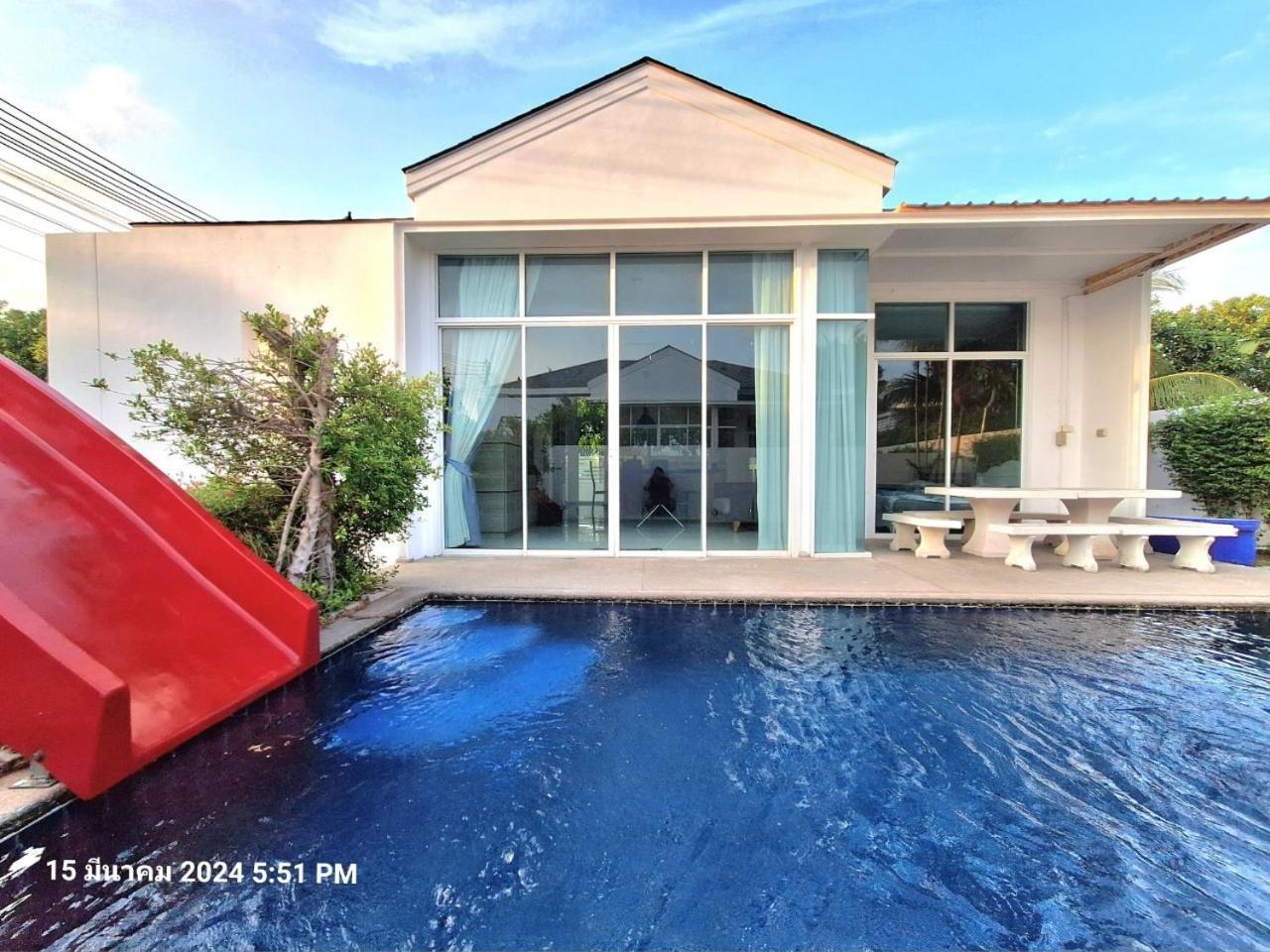 Beachtown Cha-Am Private Poolvilla From Beach 2Km 外观 照片